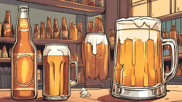 ノンアルコールビールによる膨満感とガス